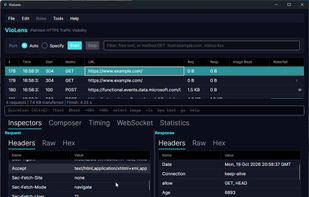 Sample Capture demoing UI
