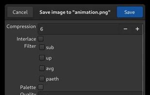 Save as lets you change image formats, and supports features like image pyramids