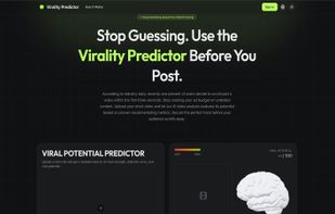 Virality Predictor screenshot 1