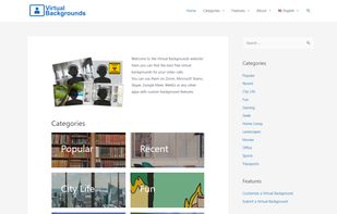 Virtual Backgrounds screenshot 1