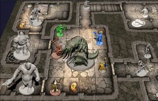 Virtually painted minis
