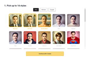 Pick the professional looks you want, you can also add some artistic styles