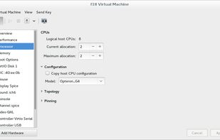 virt-manager screenshot 1