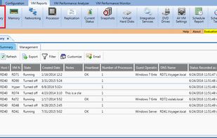 Virtual Machine Reporter screenshot 1