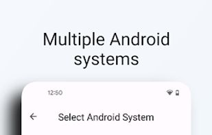 Avilable guest Android versions