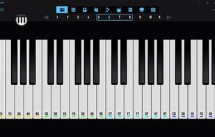 Virtual Piano UWP screenshot 1