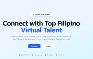 This is the virtual staffer ph home page