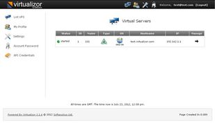 Virtualizor screenshot 3