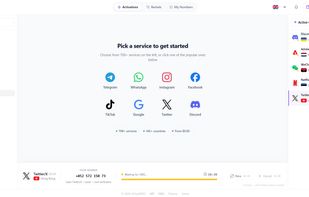 Actiavations page in use