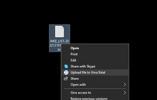 VirusTotalUploader screenshot 3
