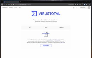 VirusTotalUploader screenshot 2
