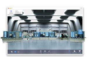 - Showcase Unlimited Products. Put as more machines as you want to demonstrate in a single showroom.
- Optimized for Mobile Devices. Presentation can be watched on PCs, laptops, tablets, and smartphones.
Guided Tour. Step-by-step presentation shows your machine’s entire range of functionality.
- Download Protection. 3D models used in Web 3D are protected against unauthorized downloads