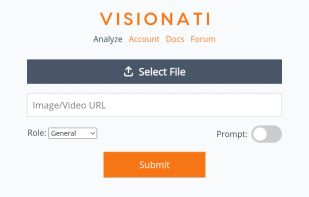 Visionati Content Analyzer
