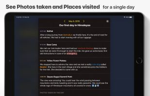 Visits Journal screenshot 1