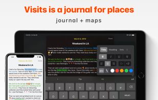 Visits Journal screenshot 1