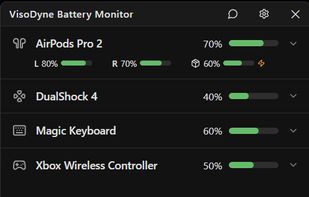 VisoDyne Battery Monitor screenshot 1