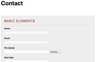Visual Form Builder screenshot 1