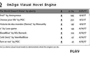 Visual Novel Engine screenshot 1