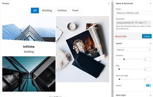 Visual Portfolio screenshot 1