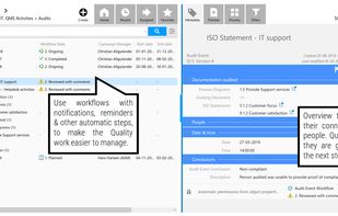 Visual QMS screenshot 2