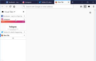 Visual Tabs screenshot 1