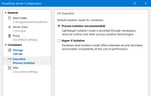 VisualDock Server screenshot 2