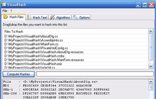 VisualHash screenshot 1