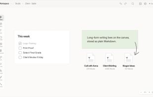 visualOS screenshot 2
