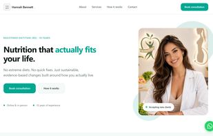 Your web page,  public profile