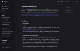 VitePress screenshot 1