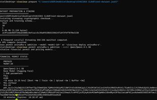 Terminal logs.
