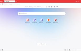 Vivaldi on desktop Speed Dial