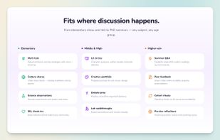 Perfect for all kinds of async communication use cases