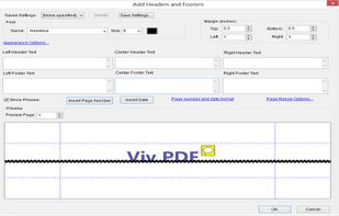 
Editing Header and footer is as easy as Adobe Acrobat.