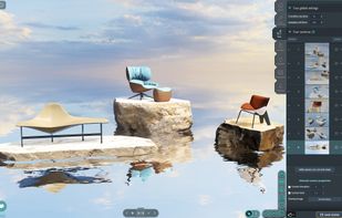 Web-based 3D Furniture configurator and 3D Viewer - VR supported