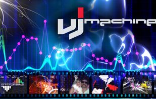 VJmachine Music Visualization & YouTube Music Video Creator