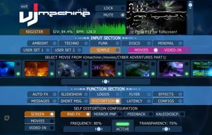 VJmachine User Interface