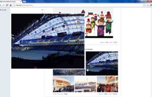 Enlarge Photos in teh timeline