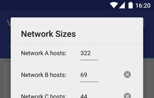 VLSM Subnet Calculator screenshot 3