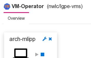 VM-Operator screenshot 2