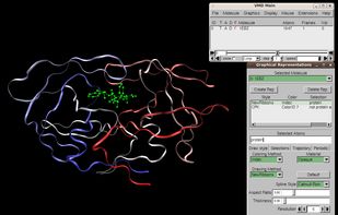 VMD - Visual Molecular Dynamics screenshot 1