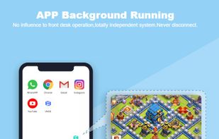 Background floating icon