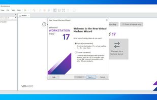VMware Workstation Pro screenshot 1