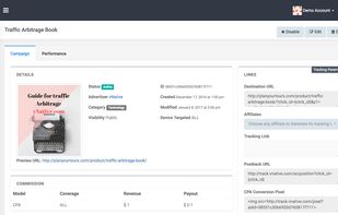 Offer/campaign info page