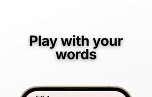 Eight mini-games built from your own captured words.
