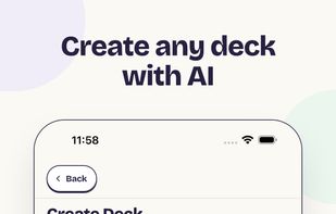 Create any deck with AI