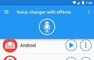 Voice changer with effects screenshot 1