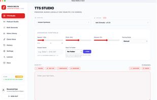 voice delta macOS Apple Silicon app 