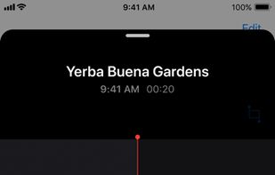 Voice memos screenshot 2