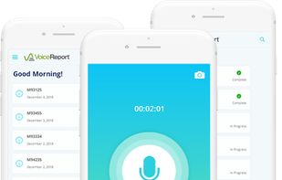 Voice Report screenshot 1
